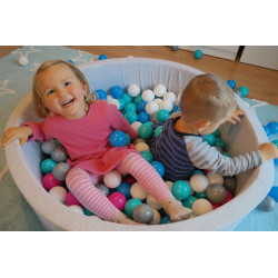 Piscina infantil de bolas para niños, 150 piezas